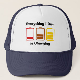 Everything I Own is Charging Trucker Hat