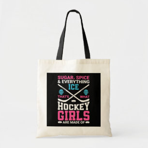 Everything Ice Hockey Girls Tote Bag