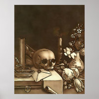 Everything In Vanity Black Outline Art
