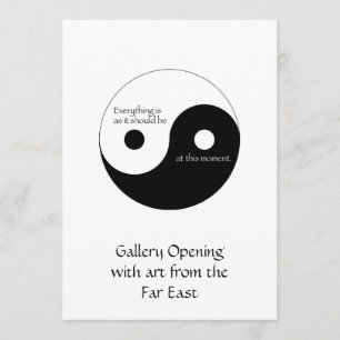 Everything Is as it should be Invitation