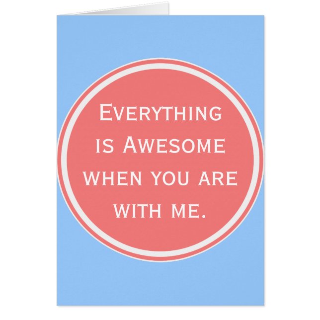 Everything is awesome (Front)