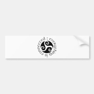 Everything Is Connected Bumper Sticker