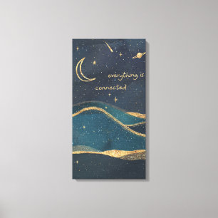 Everything Is Connected Canvas Print