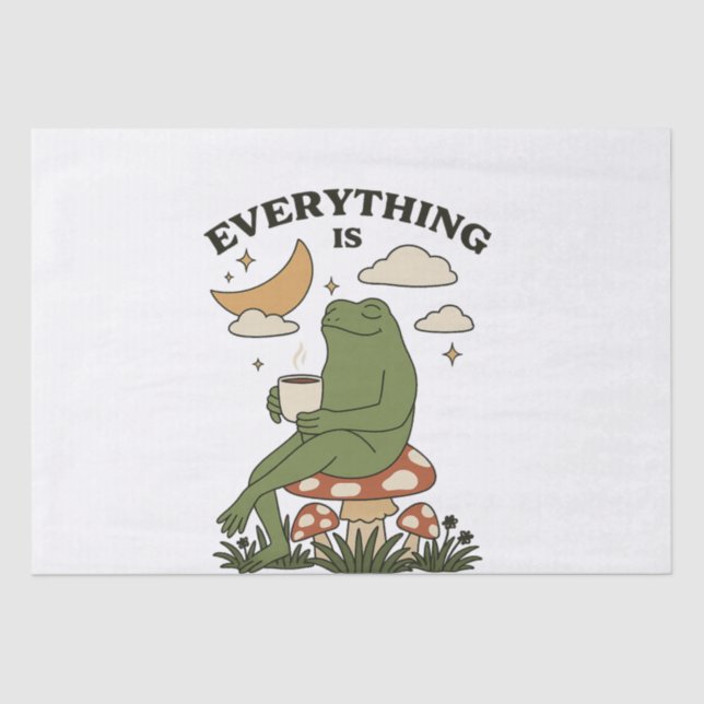 Everything is Figureoutable Tissue Paper (Front)