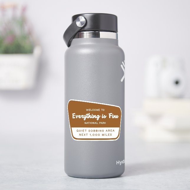 Everything is Fine National Park (HydroFlask)