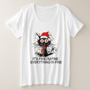 Everything Is Fine! Plus-Size Shirt