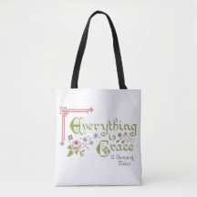 Everything is Grace St. Therese Tote no Logo