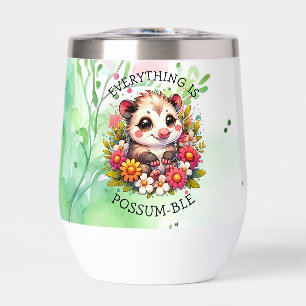 Everything is Possum-ble   Inspirational Pun