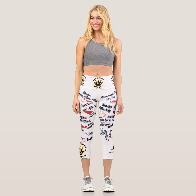 Everything McFly Capri Leggings (Front)