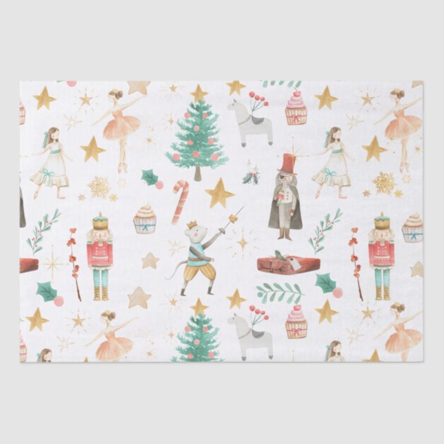 Everything Nutcracker Christmas Tissue Paper (Front)