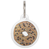 Everything Poppy Sesame Seed Bagel Breakfast Food