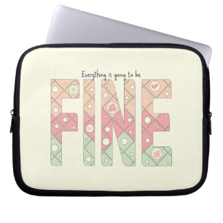 Everything’s Going to Be Fine Cute Electronics Bag