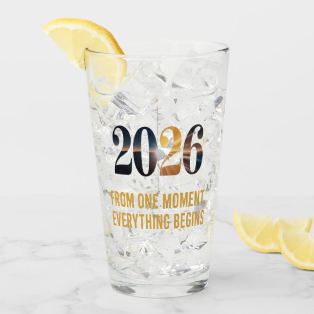 Everything starts from a single moment. glass (Front Ice)