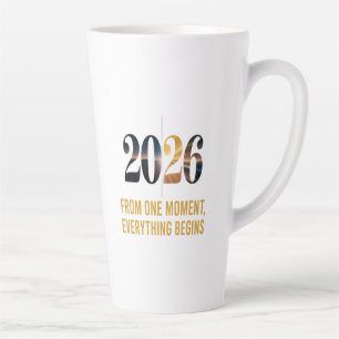 Everything starts from a single moment. latte mug