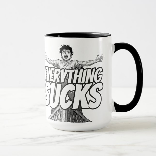 Everything Sucks Mug - Weirdest Timeline (Right)