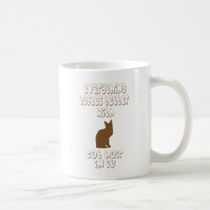 Everything Tastes Better With Cat Hair In It! Coffee Mug