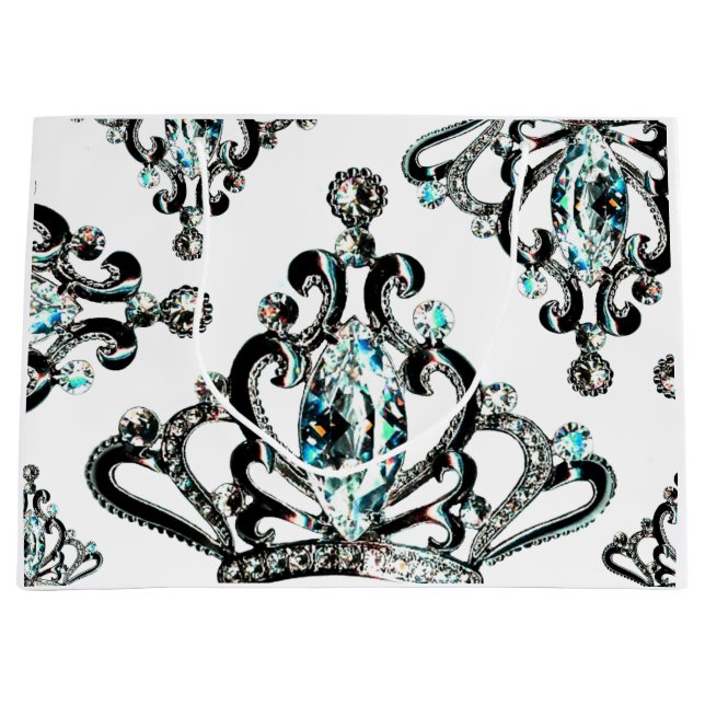 “Everything Tiara”  Large Gift Bag (Front)