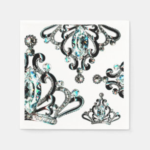 "Everything Tiara” Paper Napkins