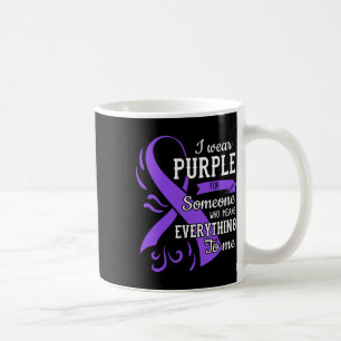 Everything To Me Epilepsy Day Purple Ribbon Epilep Coffee Mug
