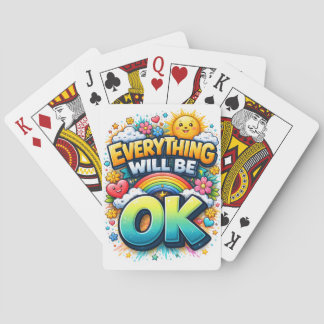 Everything Will Be OK Playing Cards