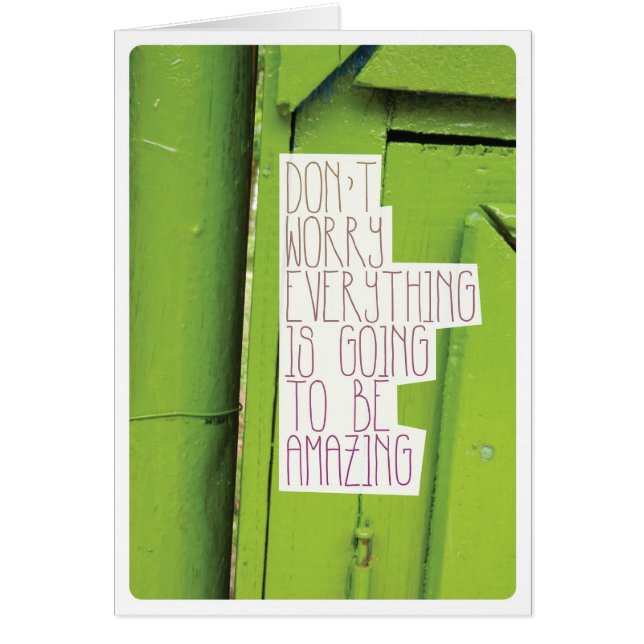 Everything will be okay (Front)