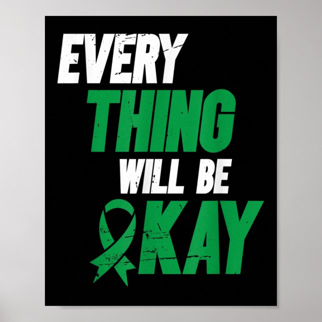 Everything Will Be Okay _ Mental Health Awareness  Poster (Front)