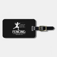 Everything Your Parents Funny Fencing Player Fence