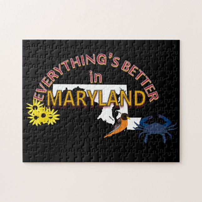 Everything's Better in Maryland Puzzle (Horizontal)