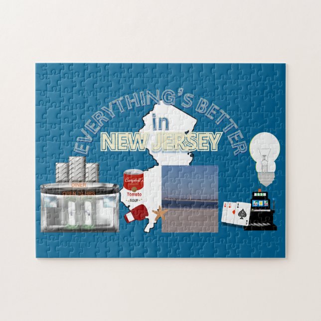 Everything's Better in New Jersey Puzzle (Horizontal)
