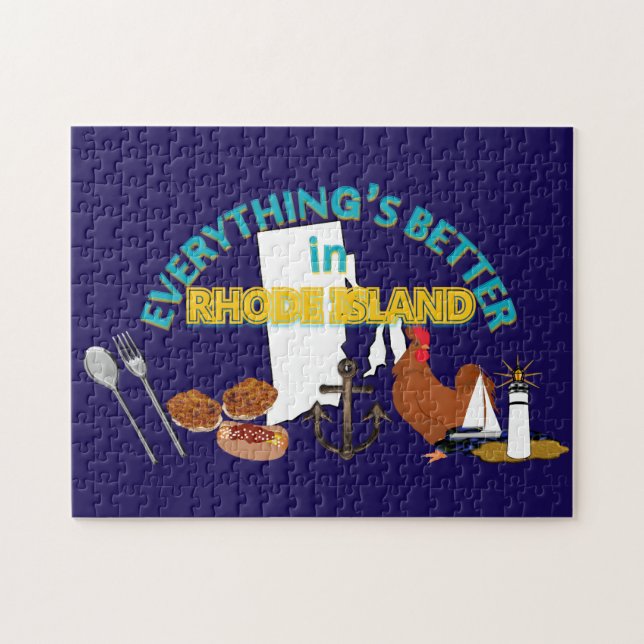 Everything's Better in Rhode Island Puzzle (Horizontal)
