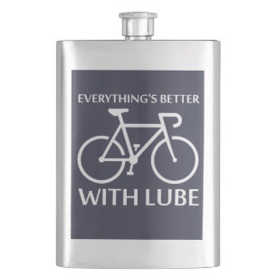 Everything's Better With Lube Hip Flask