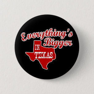 Everything's bigger in Texas   Red black button