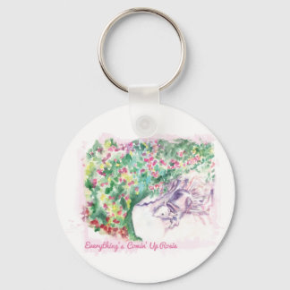 Everything's Comin' Up Rosie keychain