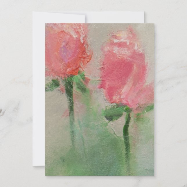 Everything's Coming Up Roses Invitation (Front)