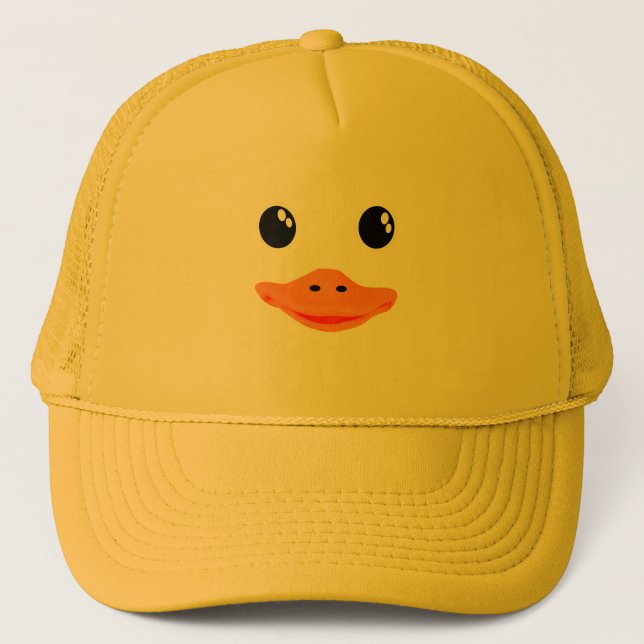 Everything's Ducky Baby Duck Trucker Hat (Front)