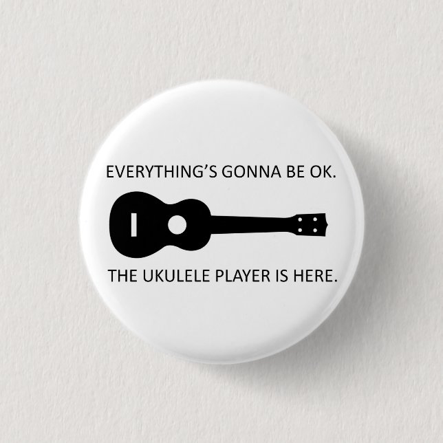 Everything's Gonna Be OK 3 Cm Round Badge (Front)