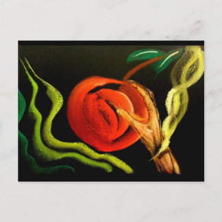 Eve's apple postcard