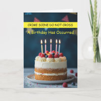 Evidence true crime murder mystery detective card