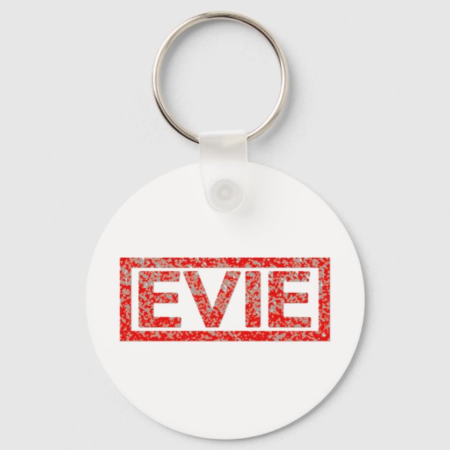 Evie Stamp Key Ring (Front)