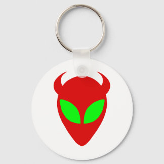 Evil Alien Key Ring