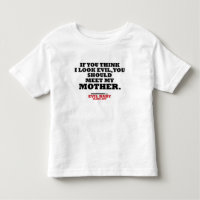Evil Baby Glare-Off Tshirt