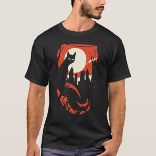 Evil Black Cat T-Shirt