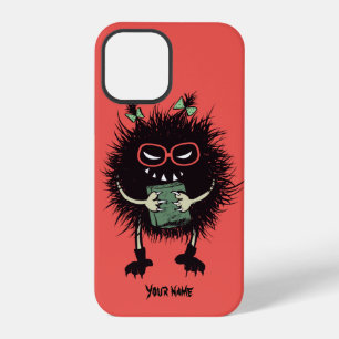 Evil Book Lover Character - Edgy Reading iPhone 12 Pro Case