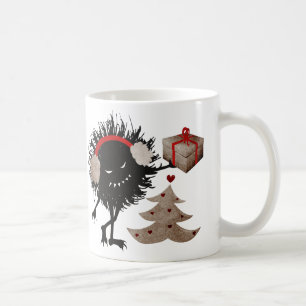 Evil Bug Gives Christmas Present Coffee Mug