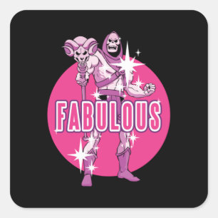 Evil Can be Fabulous! 2 Square Sticker