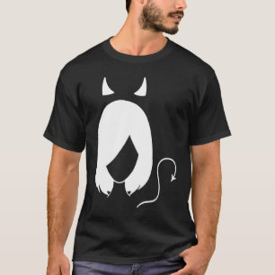 Evil Cat Girl X T-Shirt