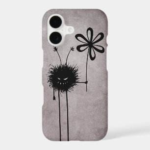 Evil Character With Flower Vintage Gothic
