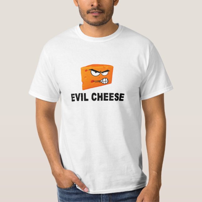 Evil Cheese T-Shirt (Front)