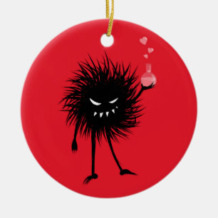 Evil Chemistry Character Love Potion Ceramic Tree Decoration