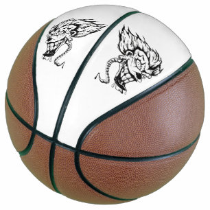 Evil clown Custom Fullsize Basketball